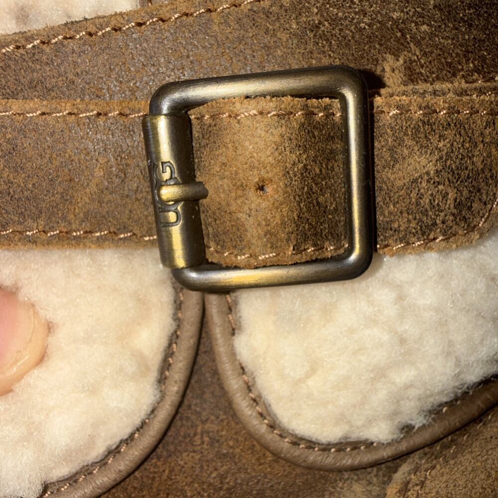 UGG Blayre III Waterproof Leather and UGG Pure Sherpa Dove Women's Boots Sz 8 - Picture 11 of 11